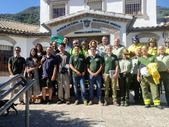 Imagen Araceli Cabello recibe a los evaluadores de la Unesco para la revalidación de Sierras Subbéticas como Geoparque Global