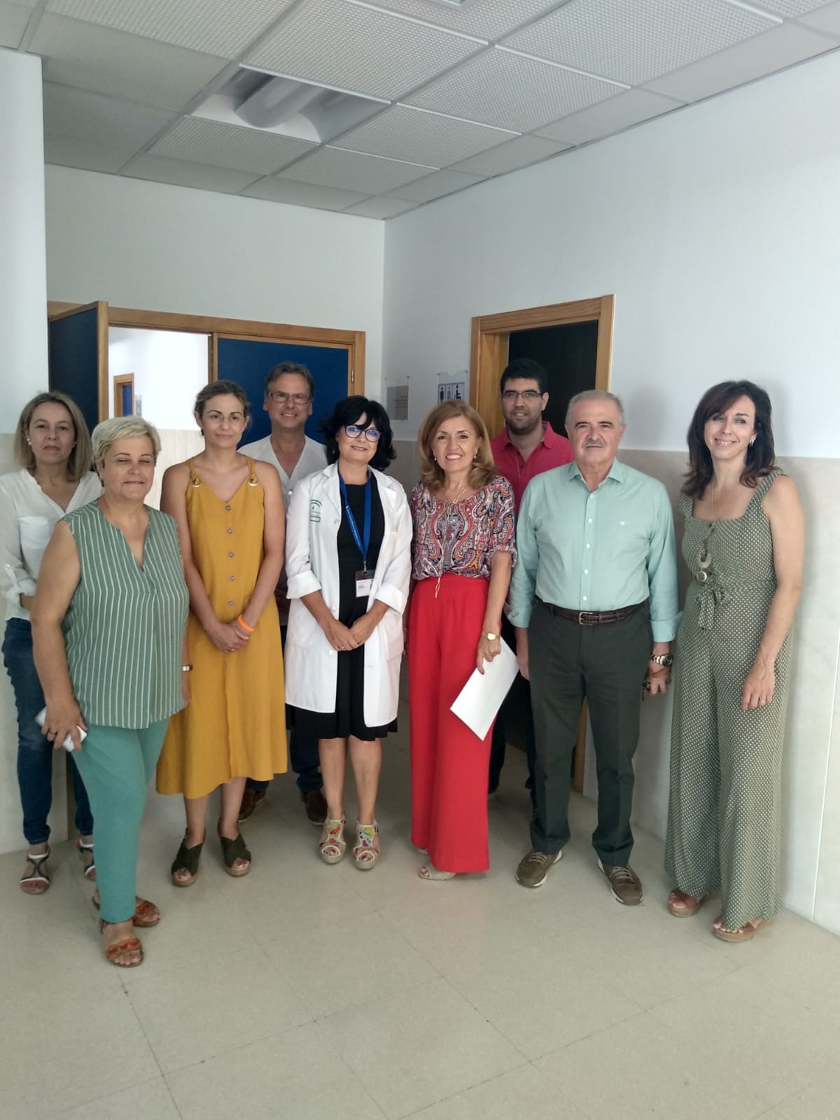 Imagen La delegada de Salud y Familias en Córdoba, María Jesús Botella, visita el Centro de Salud de Priego