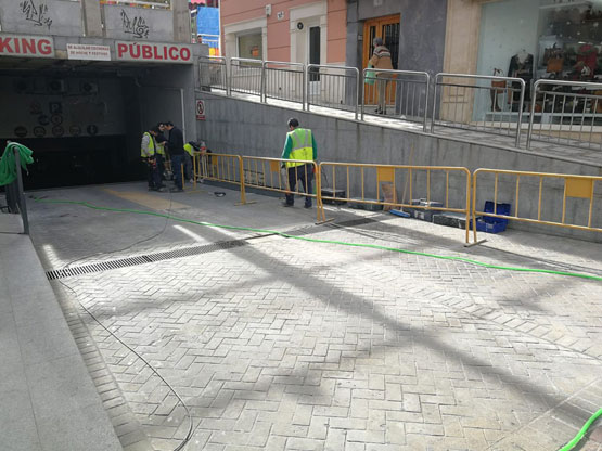 Imagen El Ayuntamiento y Mercadona convertirán en “inteligente” el acceso al aparcamiento del Palenque