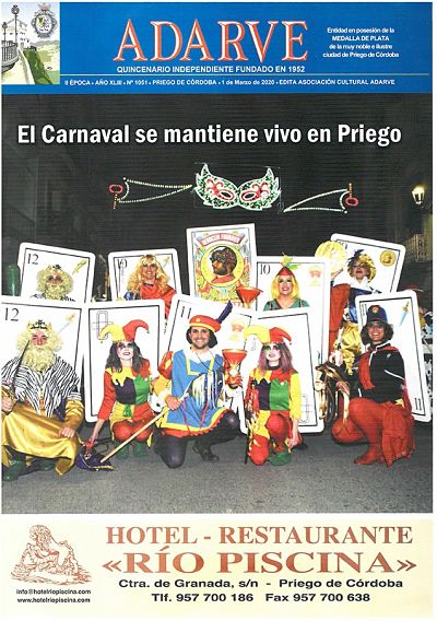 Imagen Ya está a la venta el ADARVE nº 1051, correspondiente al 1 de marzo de 2020