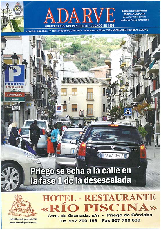 Imagen Ya está a la venta el ADARVE nº 1056 de 15 de mayo de 2020