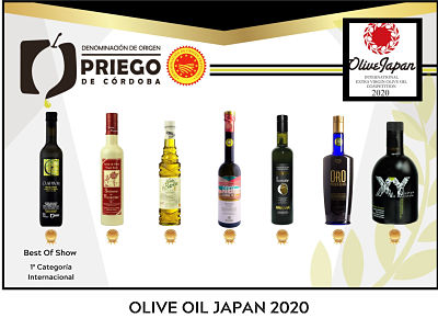 Imagen Siete medallas para los aceites prieguenses en Japón 