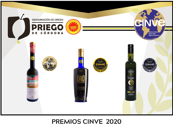 Imagen Los premios CINVE reconocen la calidad de tres firmas amparadas en la denominación de origen de Priego