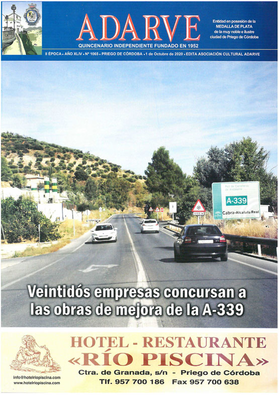 Imagen Ya está a la venta el ADARVE nº 1065 de 1 de octubre de 2020