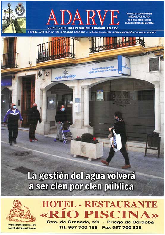 Imagen Ya está a la venta el ADARVE nº 1069 de 1 de diciembre de 2020