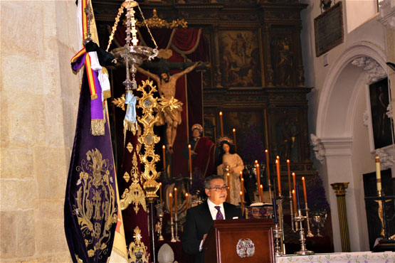 Imagen Francisco Forcada pregona la Semana Santa 2021 de Priego