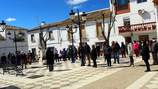 Imagen  Concentración en defensa de la Sanidad Pública en Las Lagunillas 