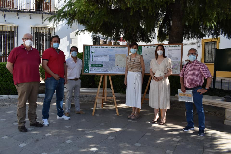 Imagen La Junta pone en marcha el Programa Andalucía Rural Conectada entre las aldeas de Priego de Córdoba y Cabra