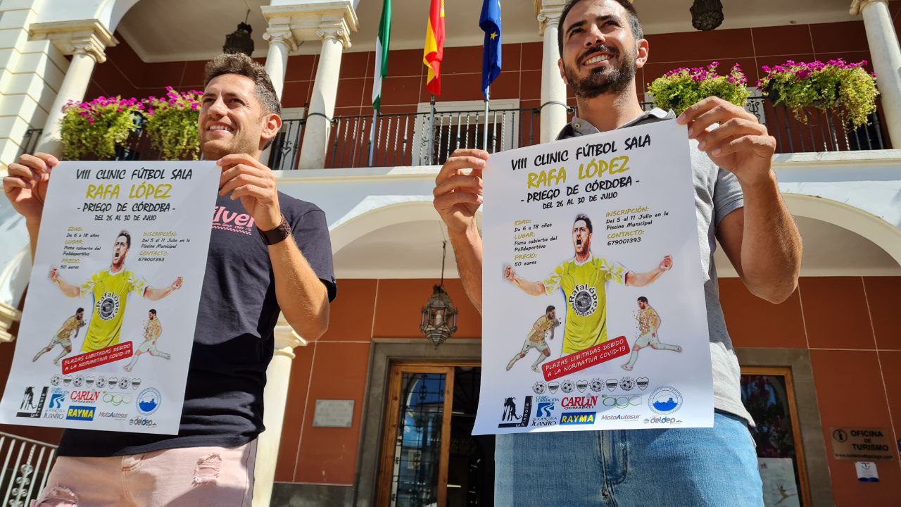 Imagen La formación deportiva de máximo nivel volverá a Priego de la  mano del ‘Clinic f.s. Rafa López’