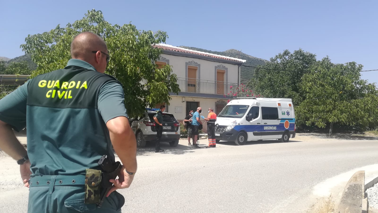 Imagen La Guardia Civil rescata a dos senderistas que se habían perdido en el pico de la Tiñosa