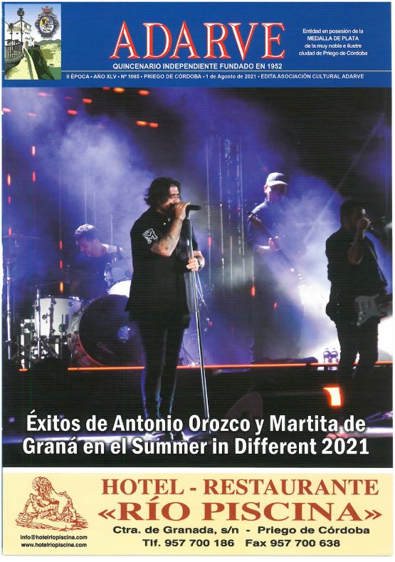 Imagen Ya está a la venta el ADARVE nº 1085 del 1 de agosto de 2021