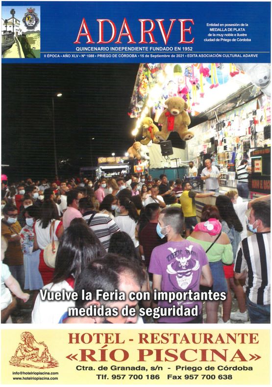 Imagen Ya está a la venta el ADARVE nº 1088 del 15 de septiembre de 2021