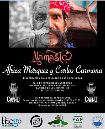 Imagen Exposición fotográfica “Namaste” de África Márquez y Carlos Carmona