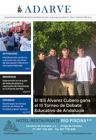 Imagen Ya está a la venta el ADARVE nº 1104 de 15 de mayo de 2022