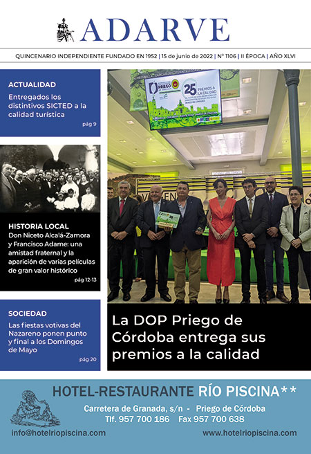 Imagen Ya está a la venta el ADARVE nº 1106 de 15 de junio de 2022