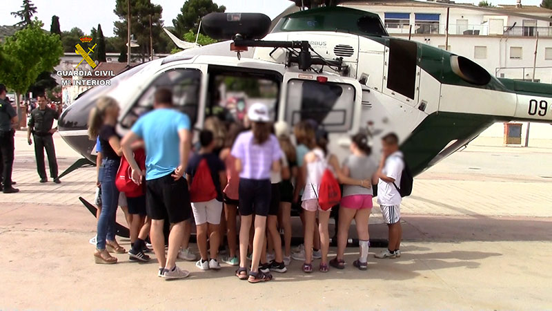 Imagen La Guardia Civil realiza una exposición de medios en Priego de Córdoba