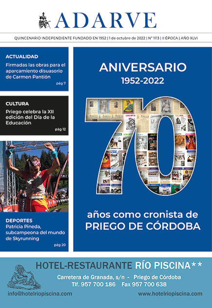 Imagen Ya está a la venta el ADARVE nº 1113 de 1 de octubre de 2022
