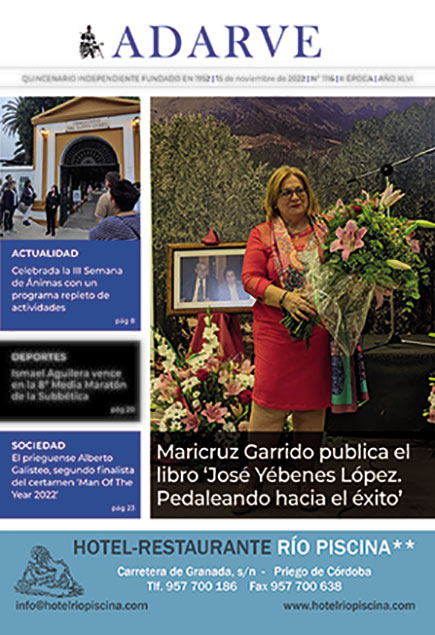 Imagen Ya está a la venta el ADARVE nº 1116 de 15 de noviembre de 2022
