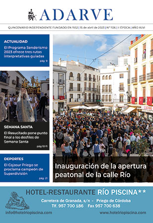 Imagen Ya está a la venta el ADARVE nº 1126 de 15 de abril de 2023