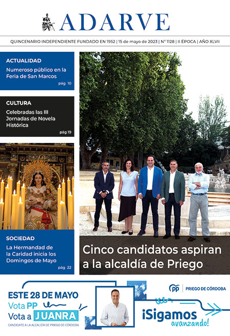 Imagen Ya está a la venta el ADARVE nº 1128 de 15 de mayo de 2023