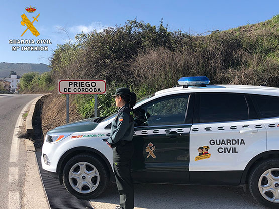 Imagen La Guardia Civil detiene en Priego de Córdoba a tres personas que presuntamente se dedicaban al robo en viviendas de la localidad