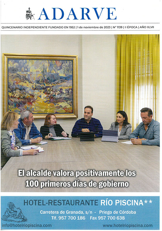 Imagen Ya está a la venta el ADARVE nº 1139 del 1 de noviembre 2023