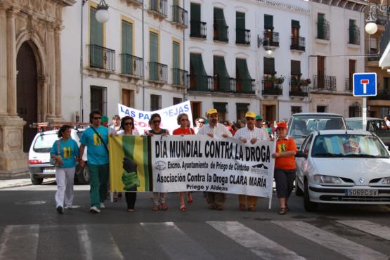 Imagen Más de 150 personas participan en la marcha contra la droga 