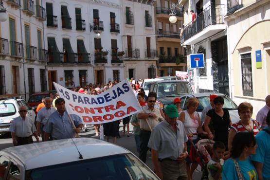 Imagen Más de 150 personas participan en la marcha contra la droga 