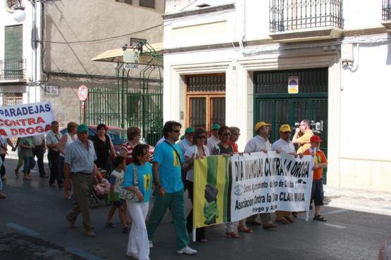 Imagen Más de 150 personas participan en la marcha contra la droga 