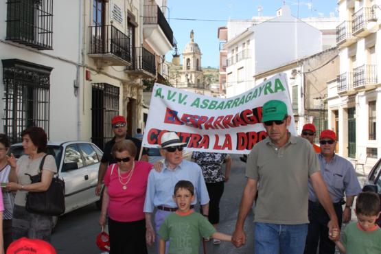 Imagen Más de 150 personas participan en la marcha contra la droga 