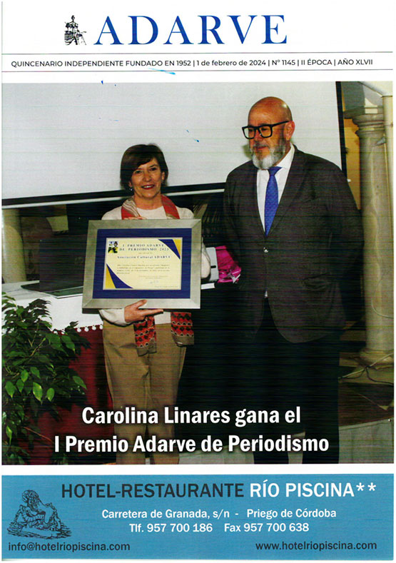Imagen Ya está a la venta el ADARVE nº 1145 del 1 de febrero de 2024