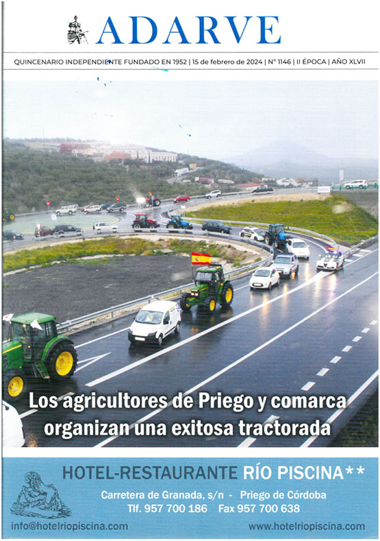 Imagen Ya está a la venta el ADARVE nº 1146 del 15 de febrero de 2024