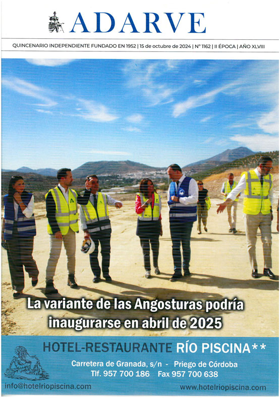 Imagen Ya está a la venta el ADARVE nº 1.161, del 15 de octubre de 2024