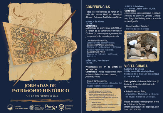 Imagen Priego de Córdoba acoge una nueva edición de las Jornadas de Patrimonio Histórico