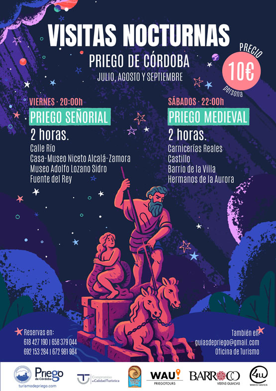 Imagen Las rutas “Priego Señorial” y “Priego Medieval” se celebrarán entre julio y septiembre e invitan a redescubrir el patrimonio local desde una perspectiva distinta.