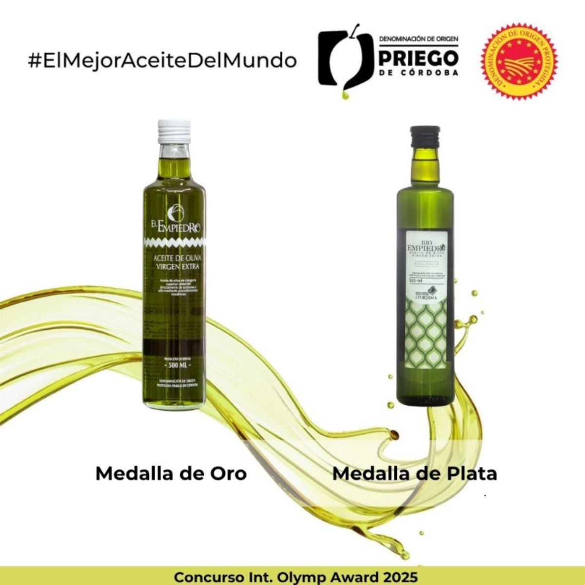Imagen Atenas premia los aceites de la D.O.P. Priego de Córdoba