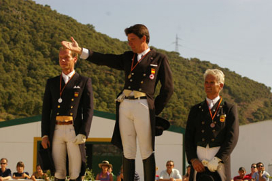 Imagen Rafael Ortiz, campéón de España de doma clásica