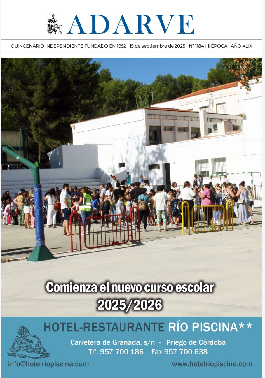 Imagen Ya está a la venta el ADARVE nº 1.184, del 15 de septiembre de 2025