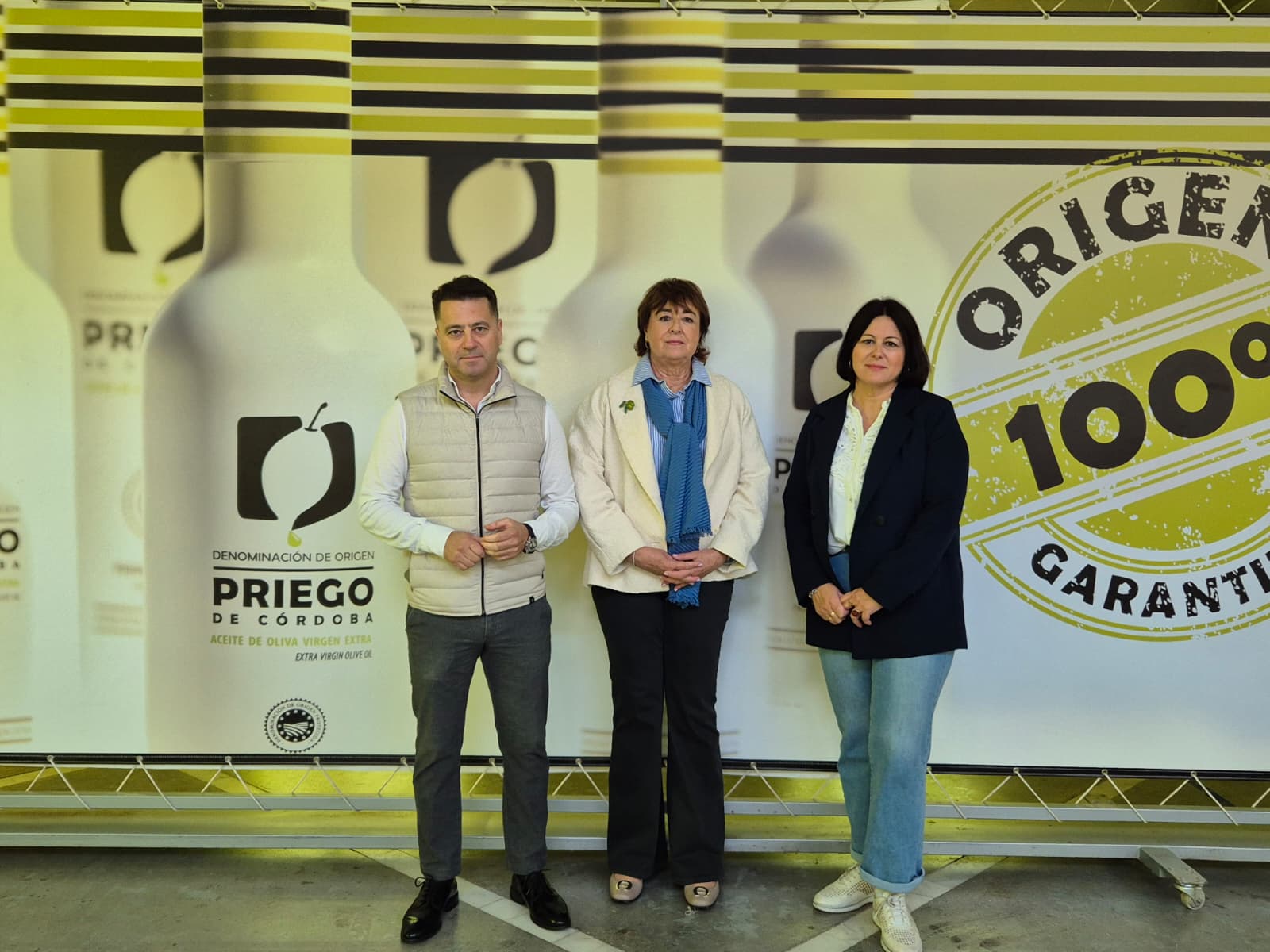 Imagen La DOP PRIEGO DE CÓRDOBA acoge la visita de Isabel Trujillo, directora del Centro Universitario de Desarrollo del Aceite de Oliva