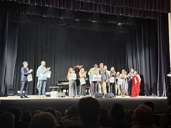 Imagen Luismi Partera se lleva el primer premio en el Festival de la Canción 