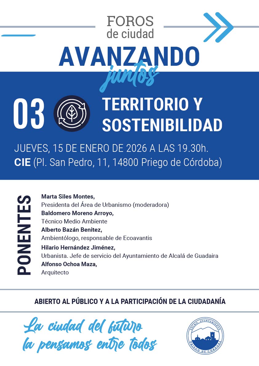 Imagen El ayuntamiento convoca un foro dedicado a urbanismo, medio ambiente y desarrollo sostenible 