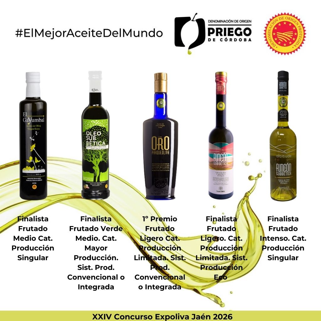 Imagen Expoliva reconoce a los aceites prieguenses 