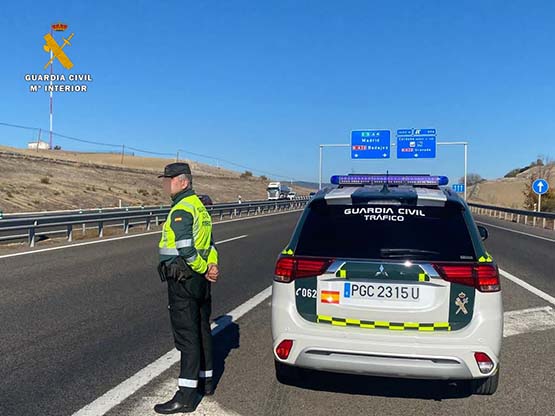 La Guardia Civil detiene al conductor responsable de un siniestro vial que se dio a la fuga 