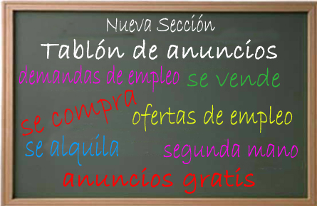 Imagen El portal Web de ADARVE pone en marcha el tablón de anuncios gratuitos