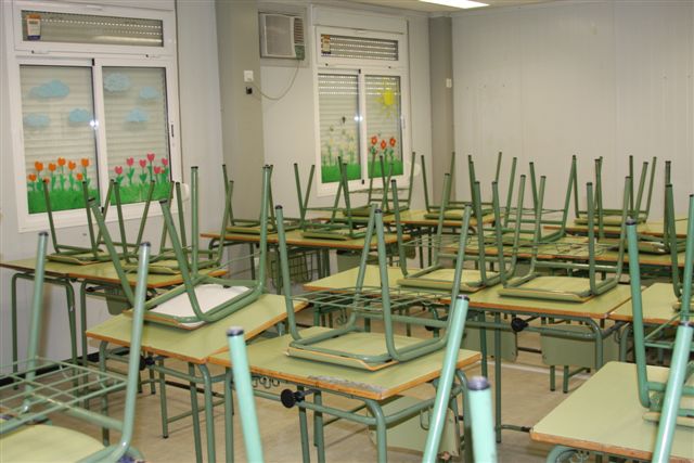 Imagen El nuevo Carmen Pantión de aulas prefabricadas ultima detalles para el inminente inicio de curso