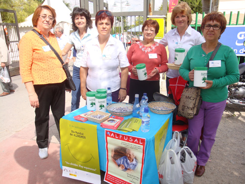 Imagen La Asociación de Familiares de Enfermos de Alzheimer ha estado presente en Agropriego