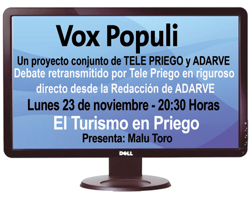 Imagen El lunes nuevo programa de VOX POPULI
