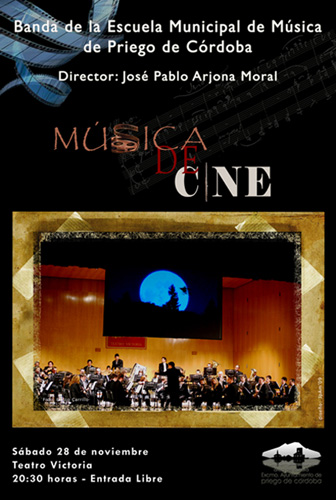 Imagen Concierto de la Banda de B.S.O. de películas para conmemorar a Santa Cecilia