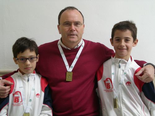 Imagen Tres prieguenses campeones de Andalucía de baloncesto