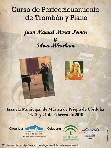 Imagen Curso de perfeccionamiento de trombón y piano